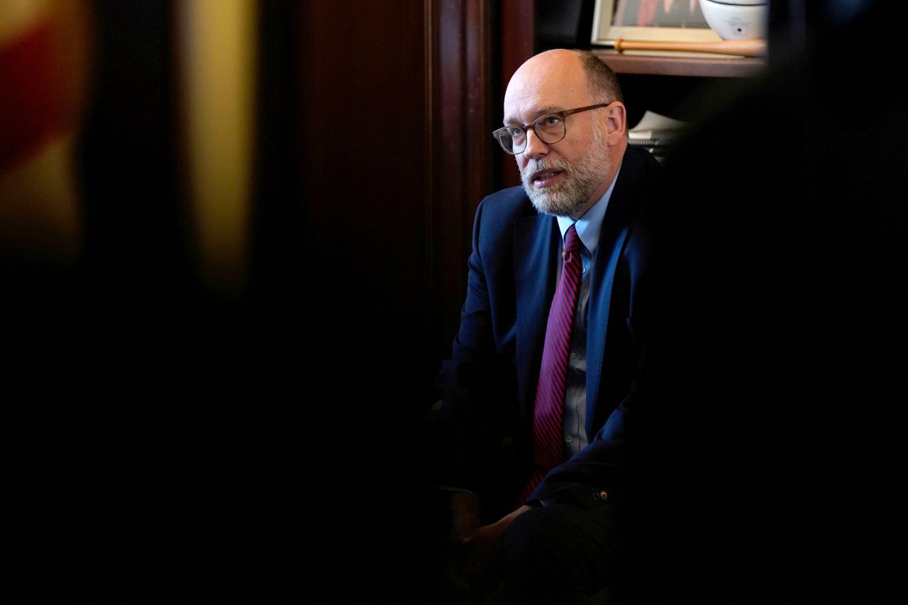 Russ Vought attends a meeting in Washington, DC, in December 2024.