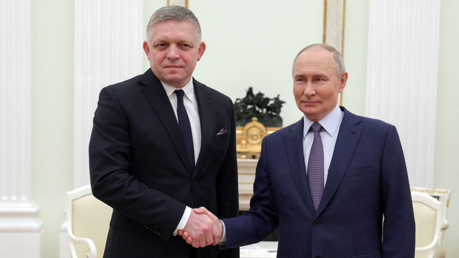 Russia's Putin holds talks with Slovakian PM Fico, in a rare visit to  Moscow by an EU leader | CNN