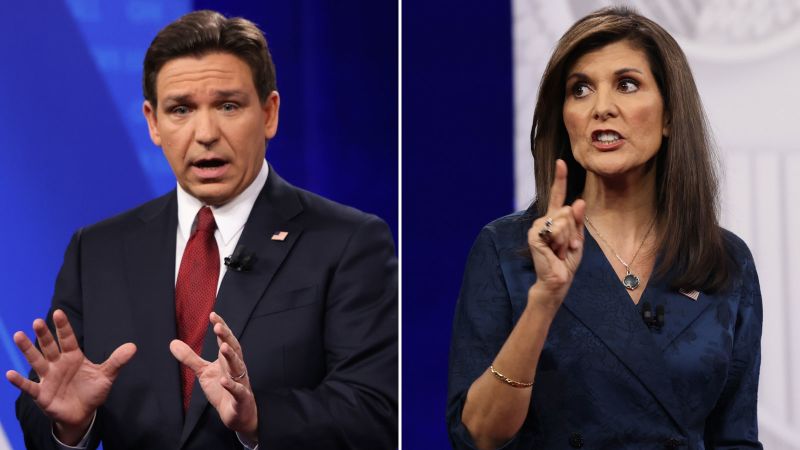 Fact checking Ron DeSantis’ and Nikki Haley’s CNN town halls in Iowa ...