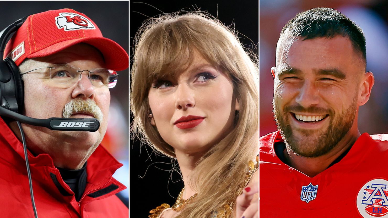 Travis Kelce's coach Andy Reid knew Taylor Swift before he did | CNN