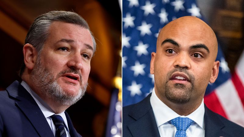 Colin Allred wins Democratic nomination in Texas Senate race to