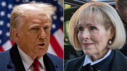 Former President Donald Trump and E. Jean Carroll