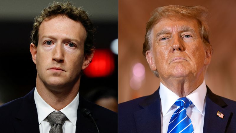 Trump dice que Facebook es el enemigo del pueblo.  Las acciones de Meta se hundieron