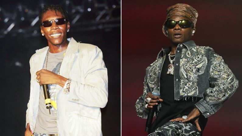 <strong>“Wine to the Top”- Vybz Kartel & Wizkid</strong><br />Jamaican Dancehall icon Vybz Kartel (left) and Nigerian Afrobeats sensation Wizkid (right) released “Wine to the Top” in 2017. The song, which fused both artists' signature styles, garnered over 43 million views on YouTube since its release.