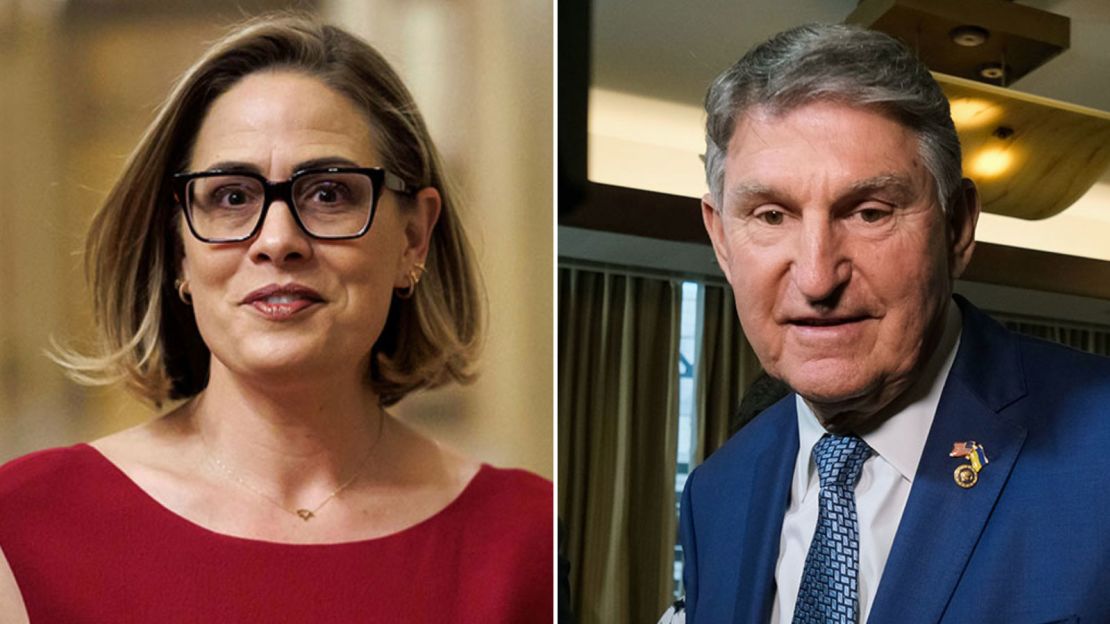 Both Sens. Kyrsten Sinema and Joe Manchin have said they are leaving the Senate.