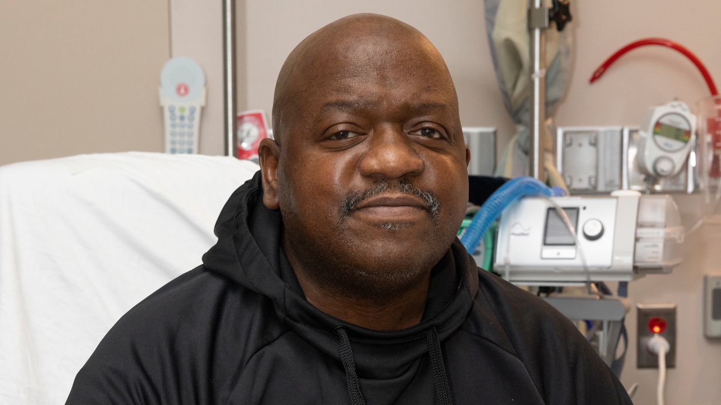 Rick Slayman said he hoped his transplant would provide hope to thousands.