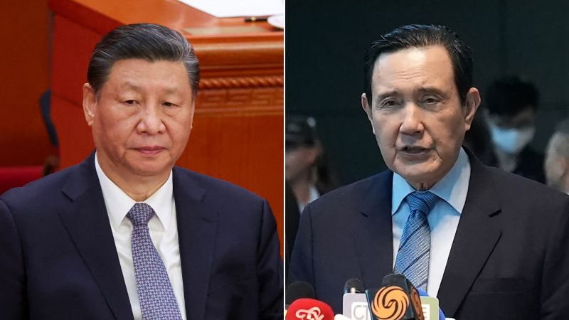 Chinese President Xi hosts the former Taiwanese president in Beijing in a rare meeting that embodies a bygone era of warm relations