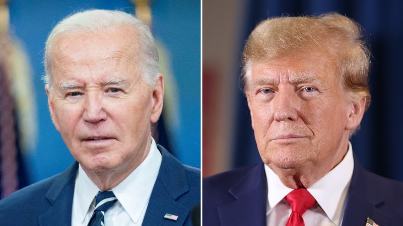 Biden says he’s happy to debate Trump ahead of November’s election – CNN