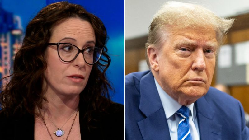 Haberman speaks out after Trump glared at her in court