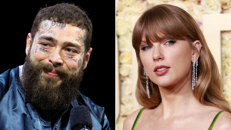 Post Malone and Taylor Swift.