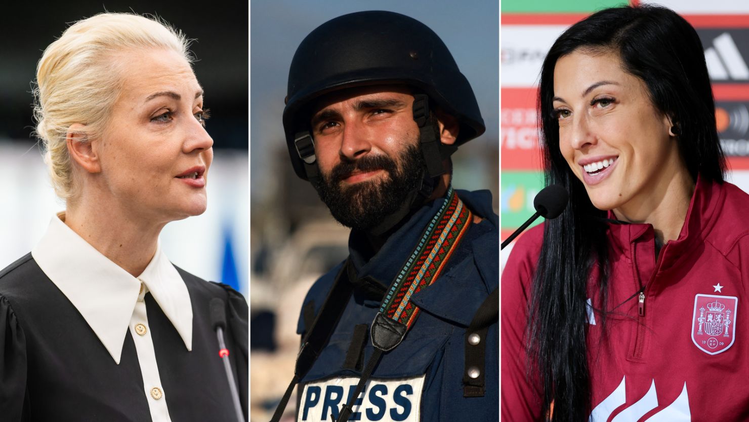 Yulia Navalnaya, Motaz Azaiza and Jenni Hermoso are just some of the icons highlighted in this year's TIME list.