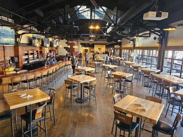 <strong>'Beer City USA': </strong>The taproom at Founders Brewing Co. is a fine place to investigate Grand Rapids' beer credentials.