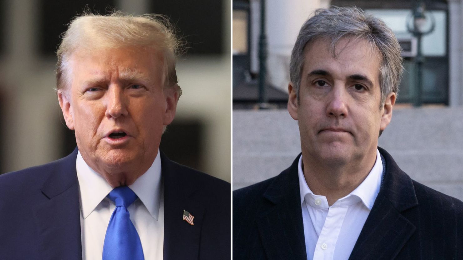 Donald Trump and Michael Cohen