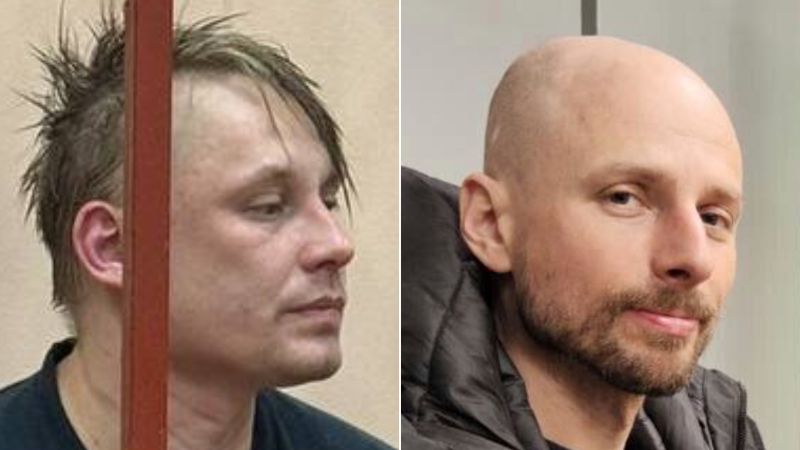 Konstantīns Gabovs un Sergejs Kareļins: divi krievu žurnālisti arestēti saistībā ar apsūdzībām “ekstrēmismā” un apsūdzēti darbā ar Navaļnija grupējumu