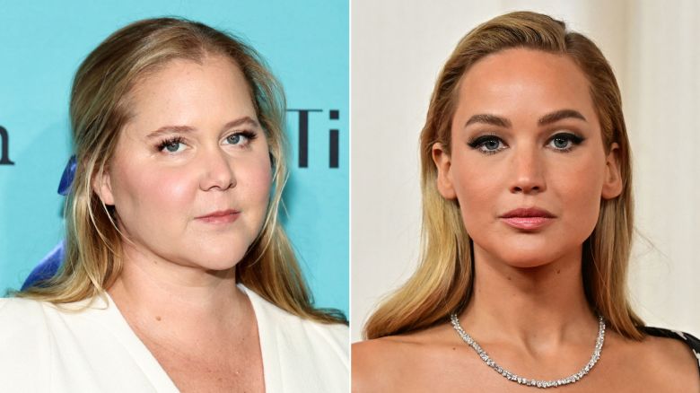 Amy Schumer and Jennifer Lawrence.