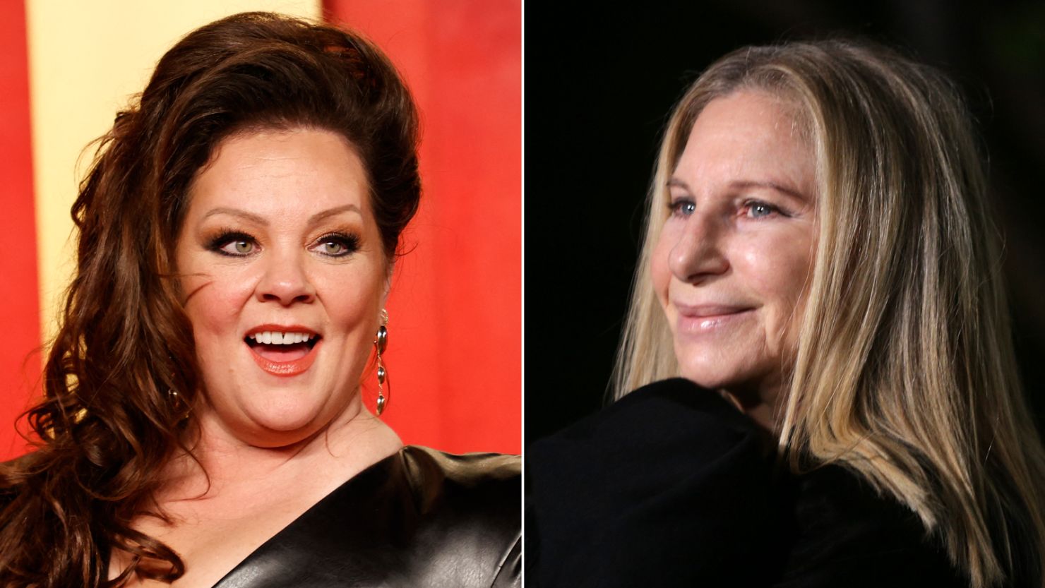 Melissa McCarthy and Barbra Steisand