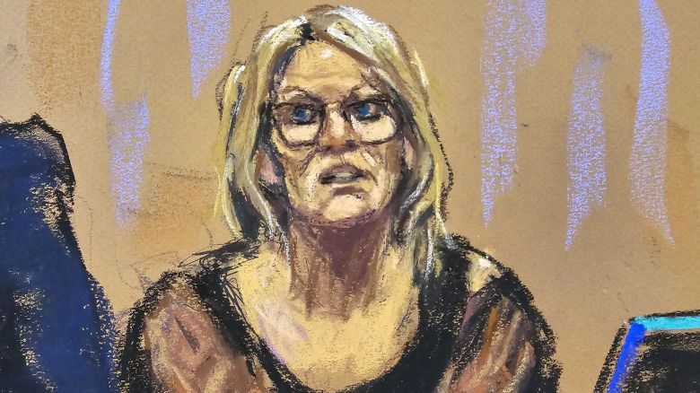 Stormy Daniels is questioned during Donald Trump's hush money trial on Tuesday, May 7.