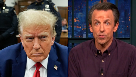 Late Night Host Reacts To Trump Responding To Threat Of Jail Time | CNN ...