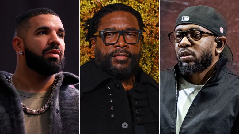 Drake, Questlove and Kendrick Lamar.