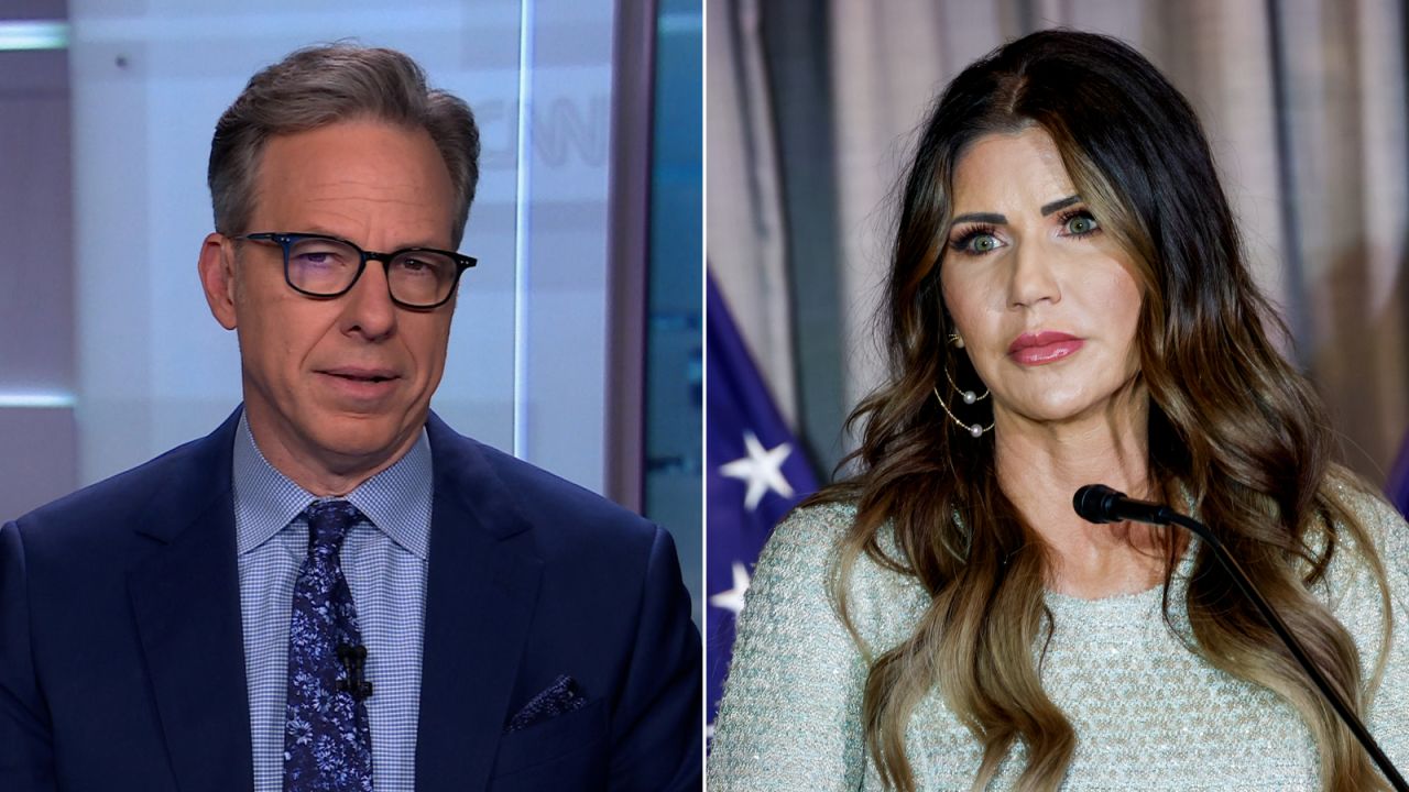 ‘Damage control spiraling out of control’ Tapper details Gov. Noem’s