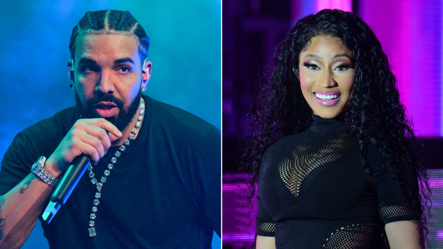 Drake and Nicki Minaj