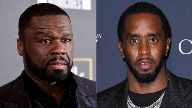 50 Cent and Sean ‘Diddy’ Combs.