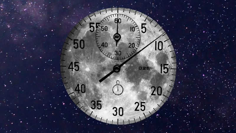 Никой не знае колко е часът на Луната. Учените казват, че е спешно да го разберем