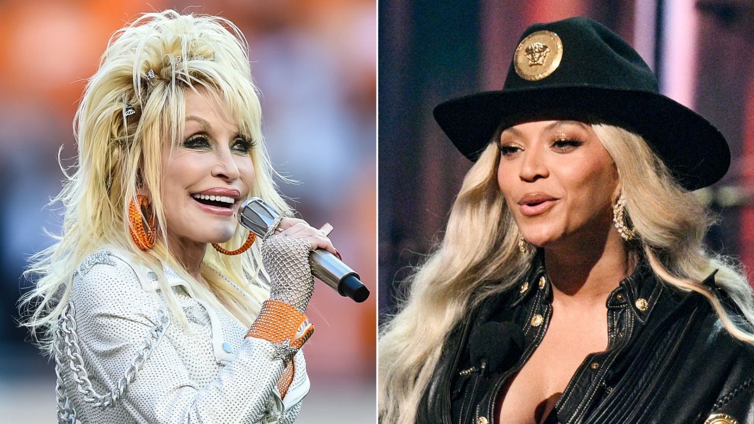 Dolly Parton and Beyoncé