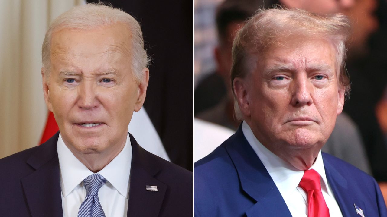 President Joe Biden and former President Donald Trump.