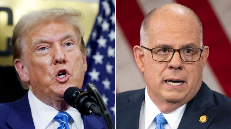 Maryland Senate Race: Trump Says He ‘would Like To See’ Larry Hogan Win ...