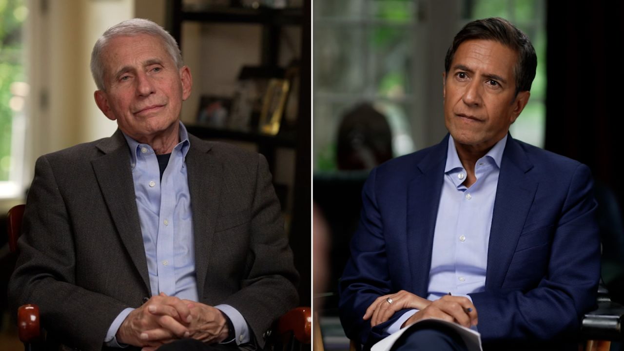 Dr Sanjay Gupta talks to Dr Anthony Fauci about his new memoir