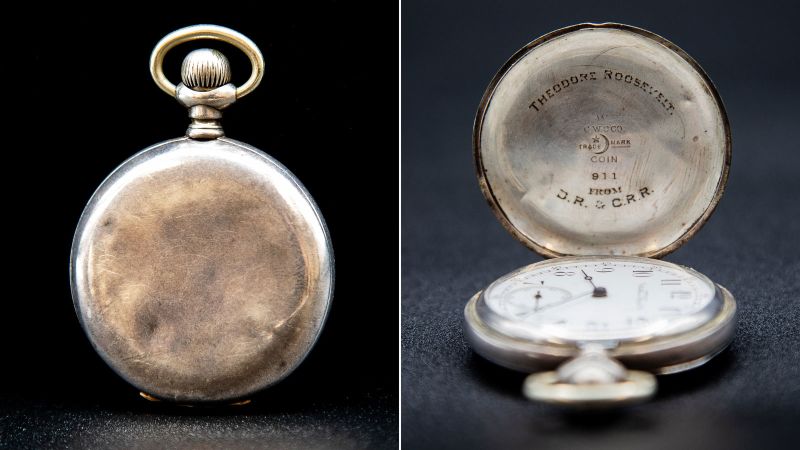 A Florida auctioneer was about to sell an 1800s pocket watch. He learned it was a stolen piece of US presidential history