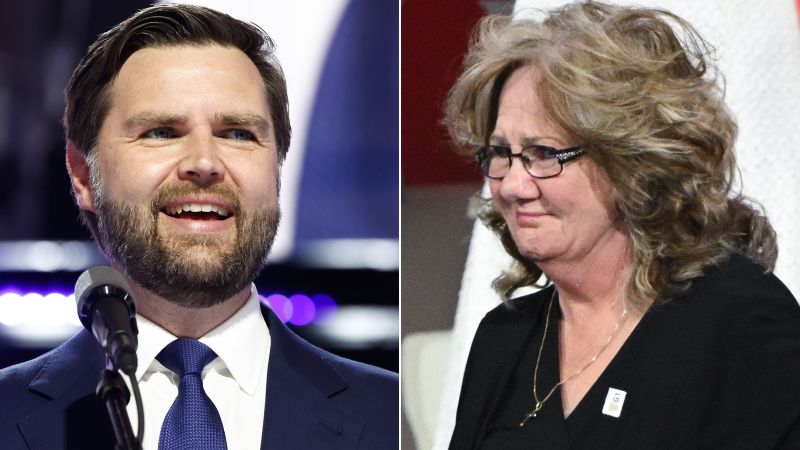 Video: See JD Vance’s Mom’s Emotional Reaction To His VP Nominee Speech ...