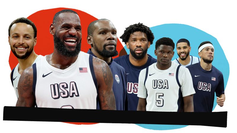 The Re-Dream Team: LeBron James leads a star-studded roster as Team USA goes for Olympic gold | CNN