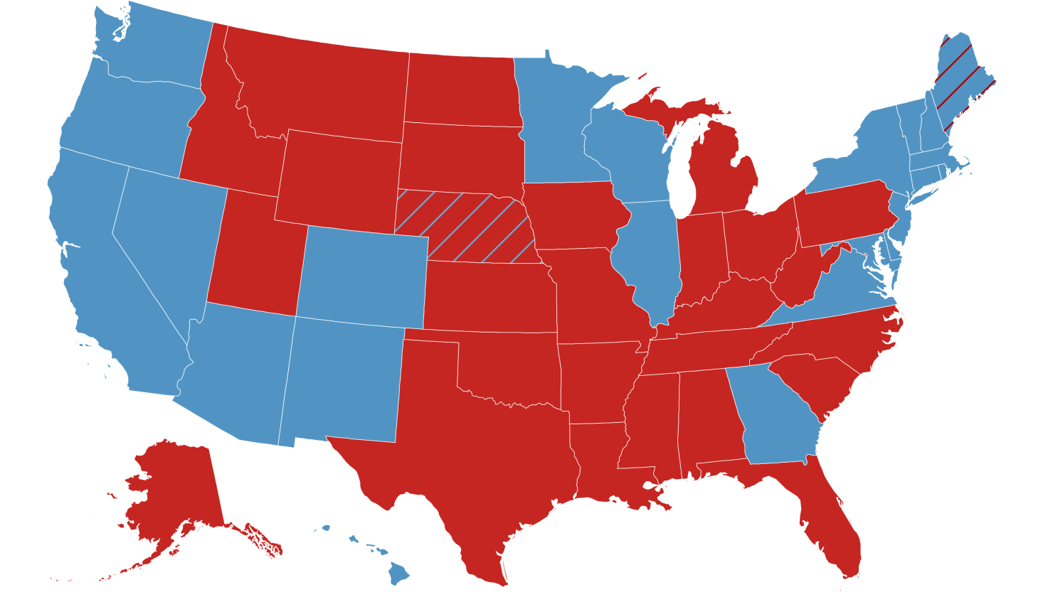 While a tie like the one depicted above is not a likely outcome, it is something to be ready for.