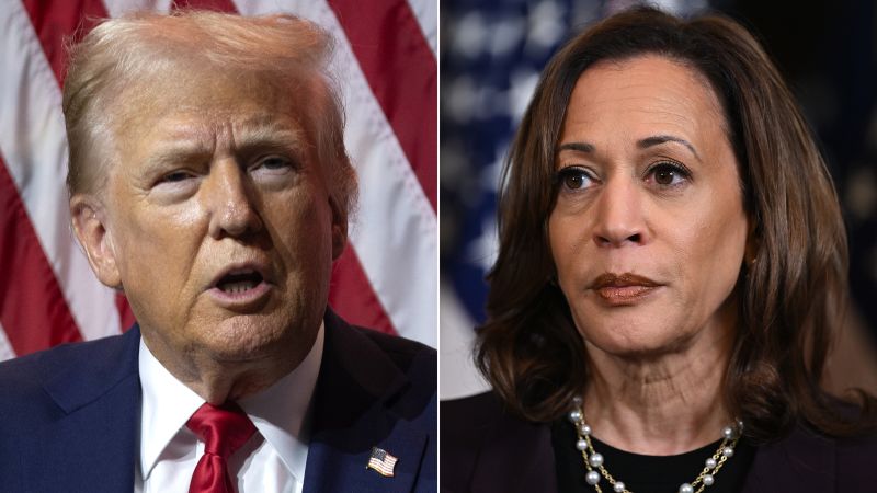 Polling data shows Trump campaign’s difficulty in framing the conversation around Kamala Harris