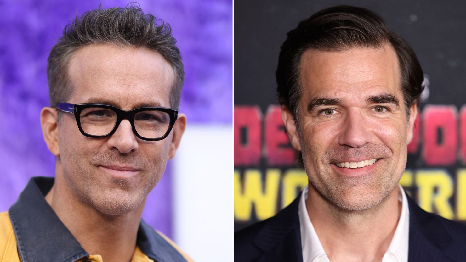 Ryan Reynolds and Rob Delaney.