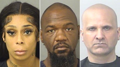 Florida residents Betty Jo Lane, Jmarr McNeil and William DiBernardino have been charged in connection with an apparent acid attack in New Jersey on July 26.