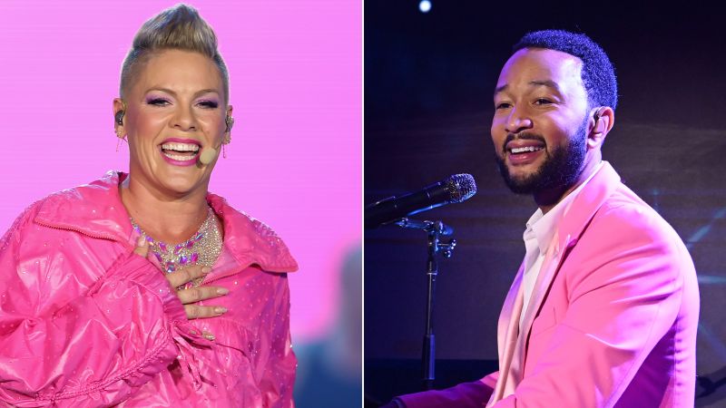 Pink to close out the DNC with a performance. John Legend will take the stage Wednesday