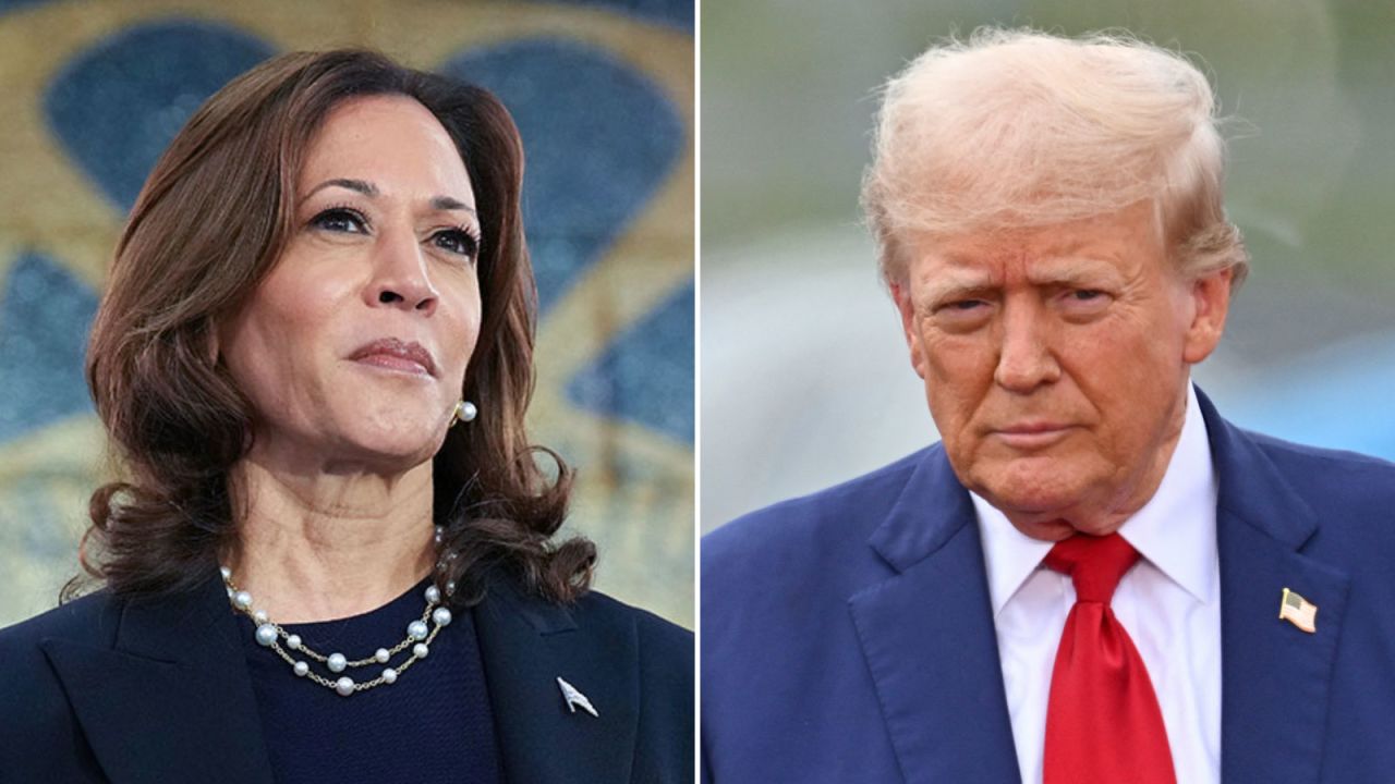 Wakil Presiden Kamala Harris dan Mantan Presiden Donald Trump