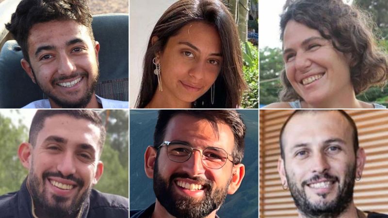 Israel’s military says six hostages ‘brutally murdered’ in Gaza, including Israeli-American Goldberg-Polin | CNN