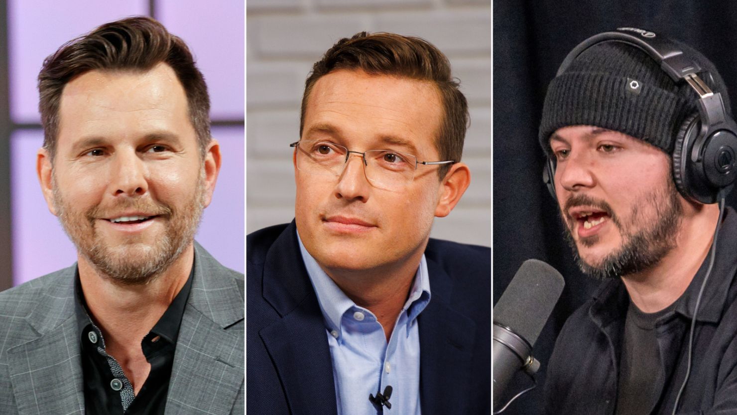 Dave Rubin, Benny Johnson and Tim Pool