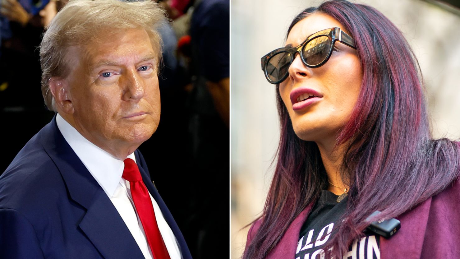 Donald Trump and Laura Loomer