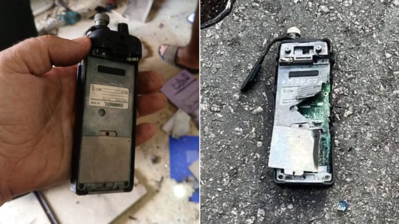 Exploded walkie talkies in Lebanon