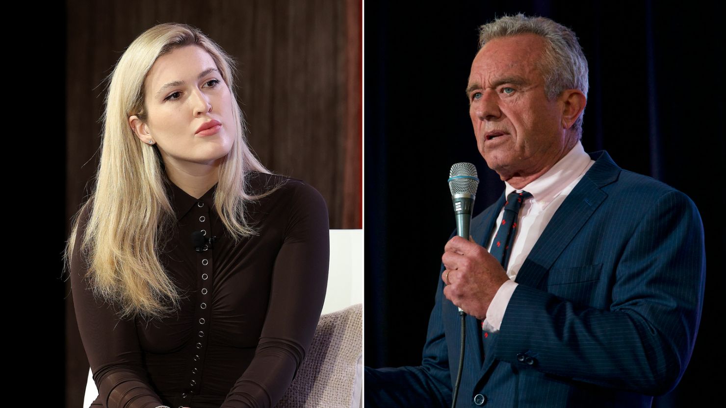 Olivia Nuzzi and Robert F Kennedy, Jr.