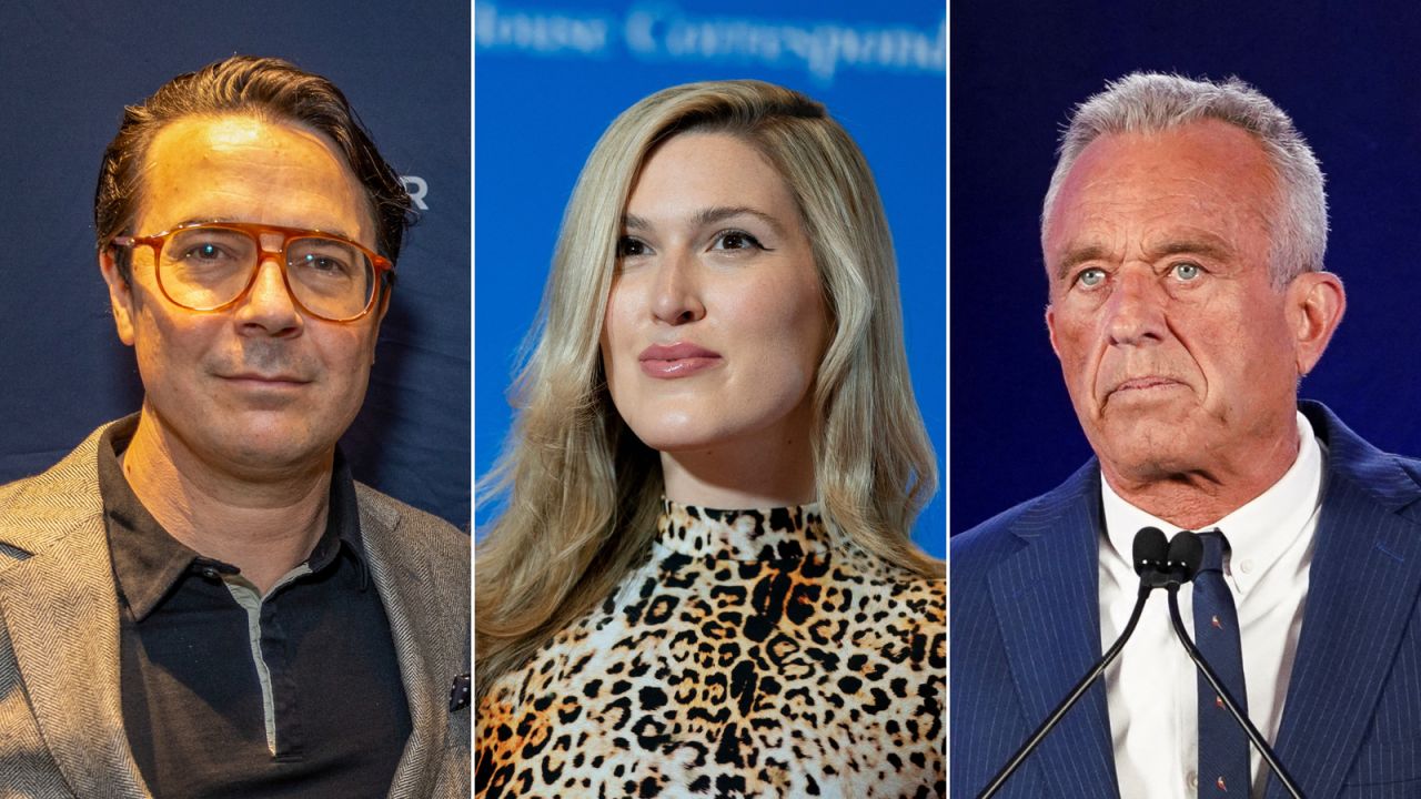 (L-R:) Ryan Lizza, Olivia Nuzzi, Robert F. Kennedy Jr.