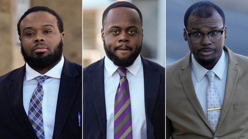 Tyre Nichols death: Verdicts reached for 3 former Memphis officers charged in the fatal beating of Tyre Nichols