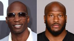 Former NFL stars Chad ‘Ochocinco’ Johnson (left) and James Harrison (right) will fight in an exhibition MMA bout next year.
