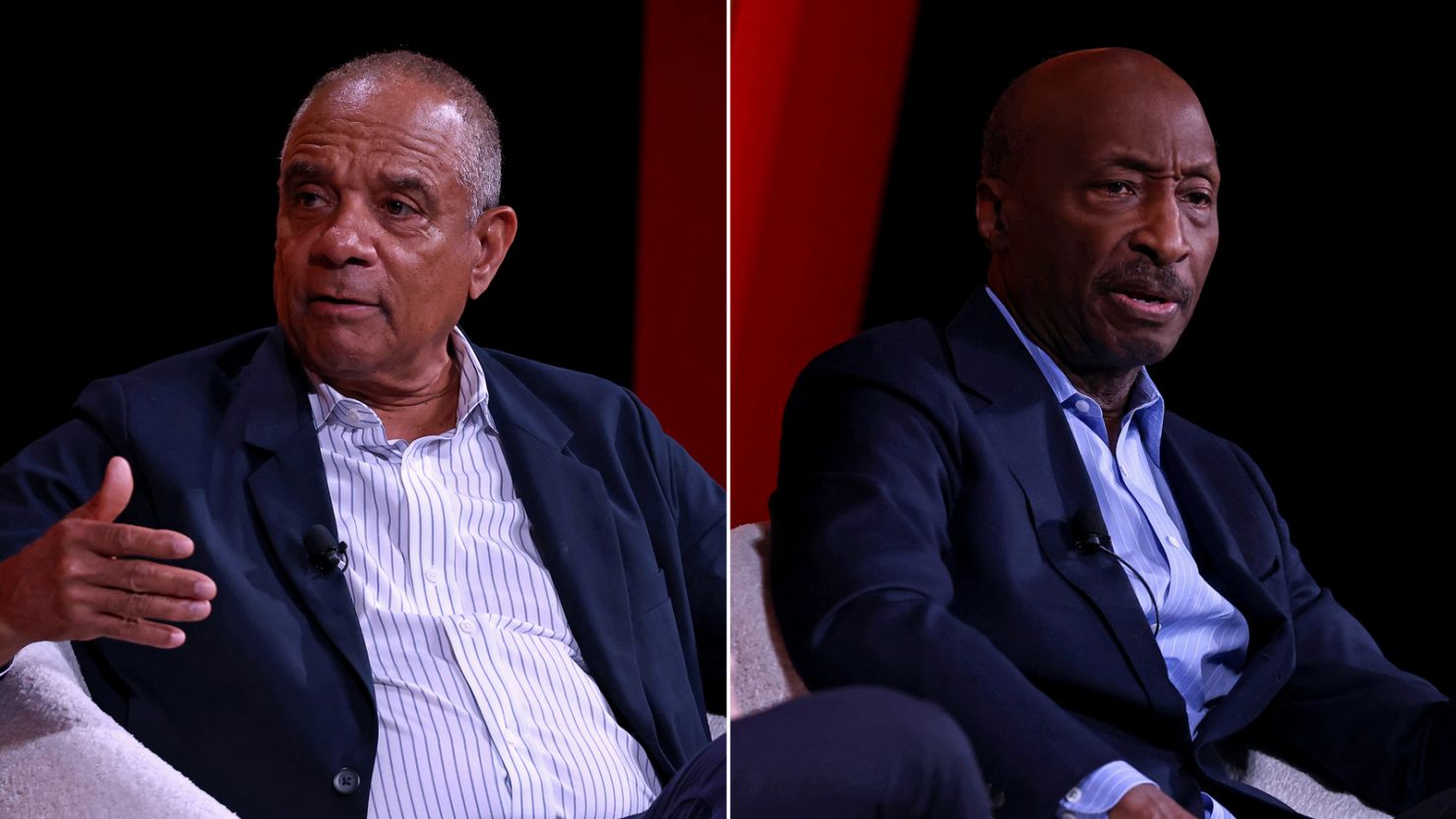 Ken Chenault and Ken Frazier at a Time event this year. The two leaders broke barriers in corporate America.