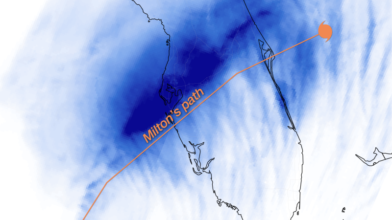 Maps and charts: Visualizing Milton’s historic impact across Florida | CNN